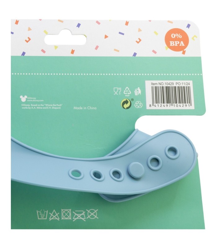 Babete de Silicone Mickey Mouse Sorridente