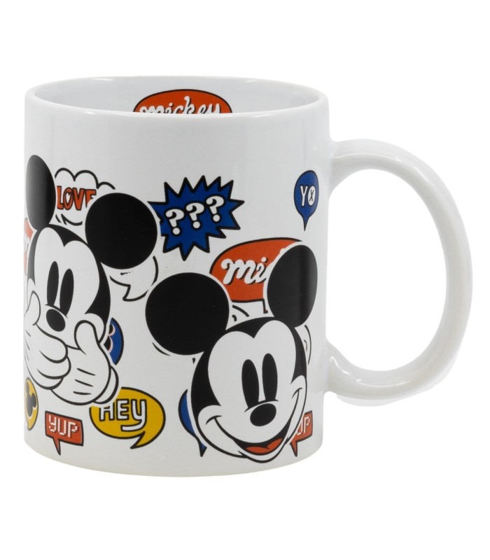 Caneca Cerâmica 325 ml Mickey Mouse em Caixa de Presente