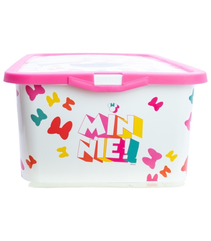 CAIXA CLICK 13 L MINNIE MOUSE LAÇOS EDGY