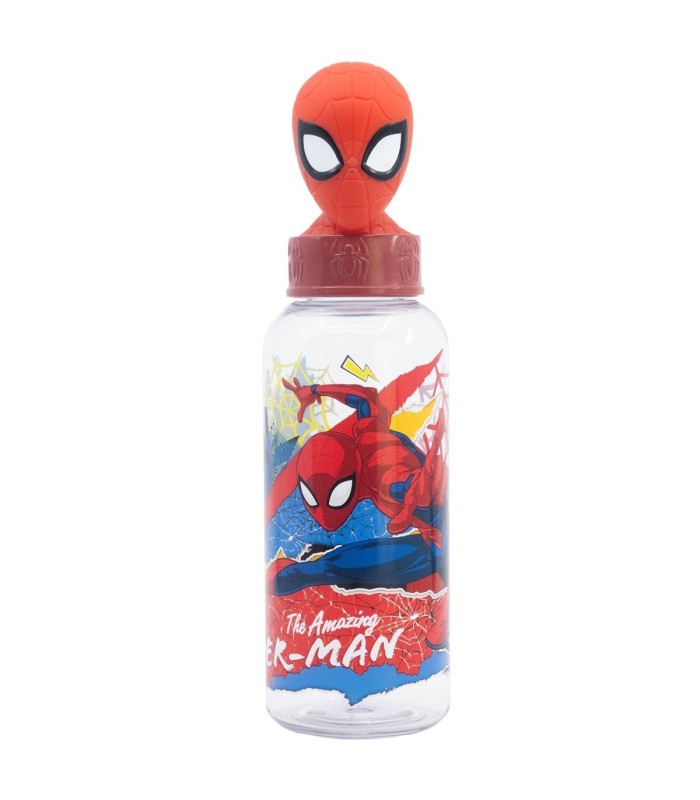 Garrafa 3D 560 ML Spider-Man Moving Target