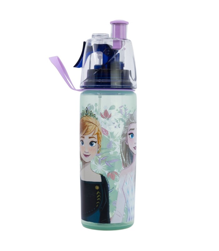 Garrafa Spray 575 ml Frozen – Contém Água e Pulverizador