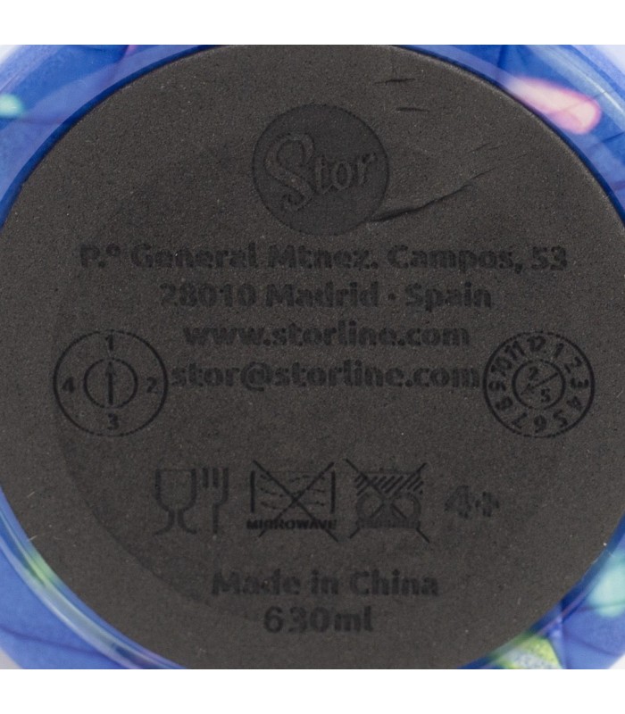 Caneca Cool Easy de Dupla Parede com Bico Antigoteo Bluey 640 ml