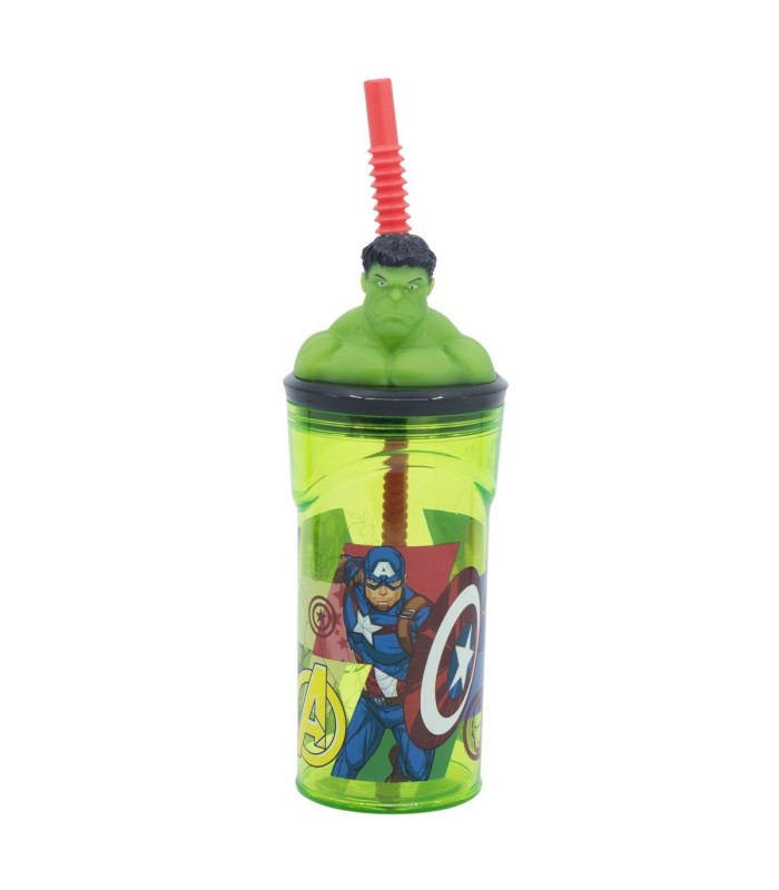 Caneca 3D 360 ML Avengers: Hulk