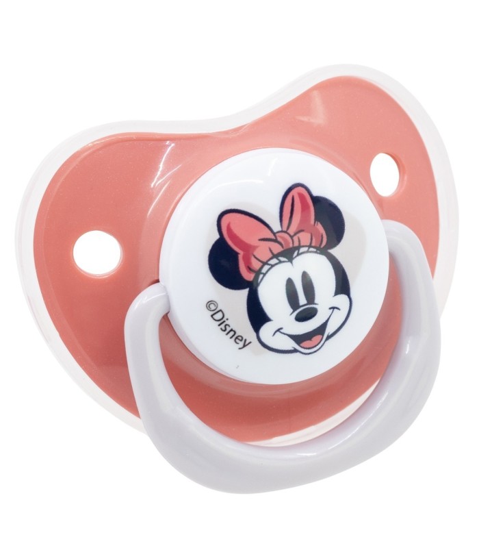 SET 2 CHUPETAS TETINA ANATÓMICA SILICONE MINNIE MOUSE