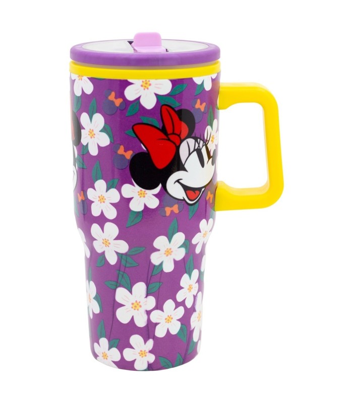 Caneca Cool Easy de Dupla Parede com Bico 640 ml Minnie Mouse