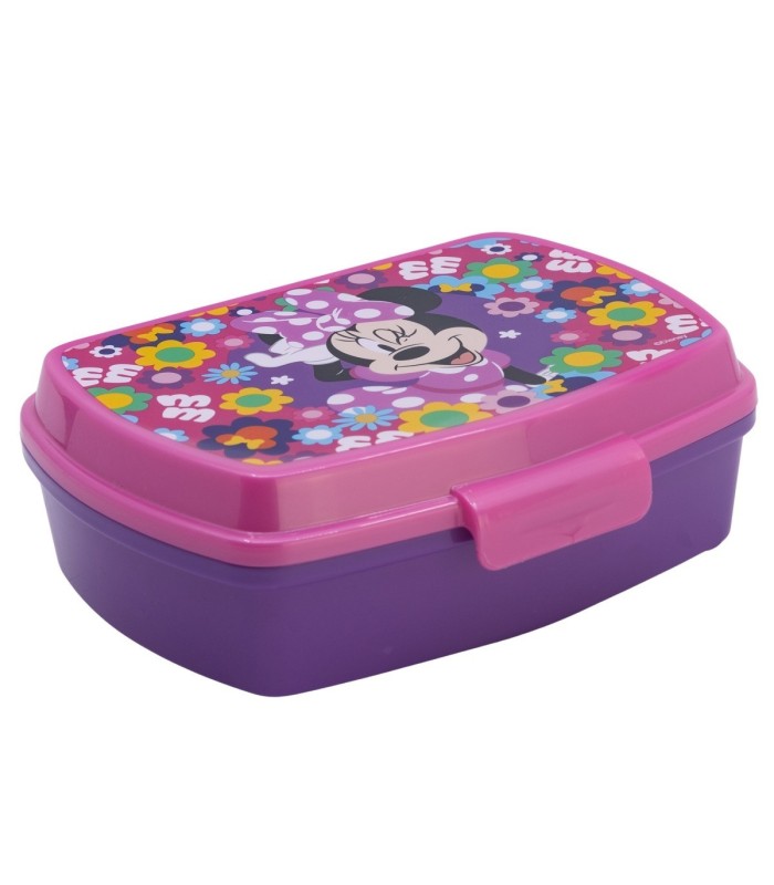 Minnie Bold Florals - Fiambrera Retangular Infantil