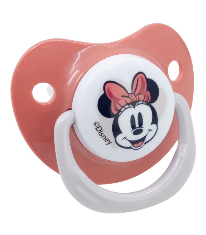 SET 2 CHUPETAS TETINA ANATÓMICA SILICONE +6M MINNIE MOUSE