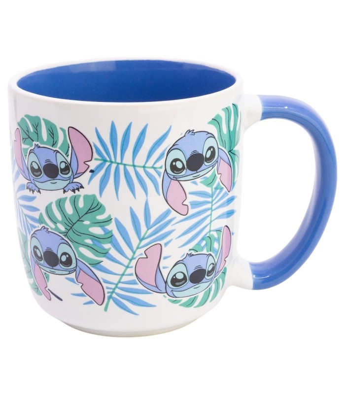 Caneca Cerâmica Elite 380 ml Stitch Aloha em Caixa de Presente