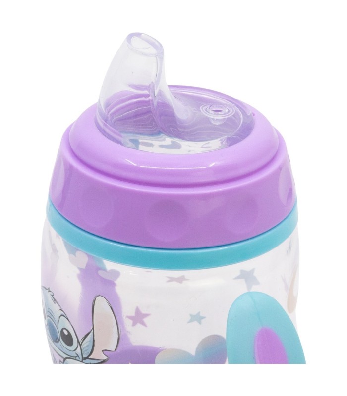 Caneca de Aprendizagem Stitch 270 ml com Boquilha de Silicone