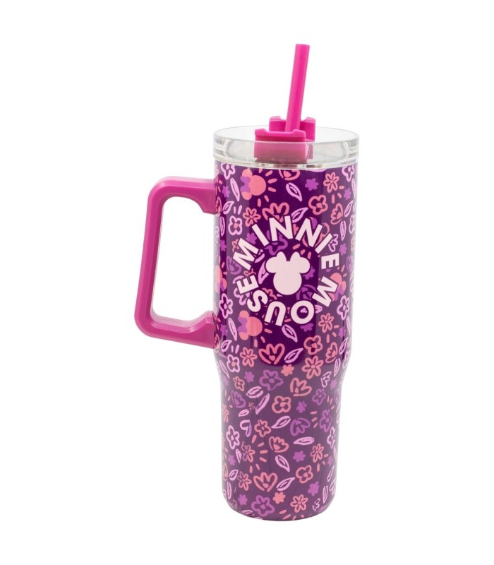 Caneca Termo XL Aço Inoxidável 920 ml Minnie Mouse Cherrylicious