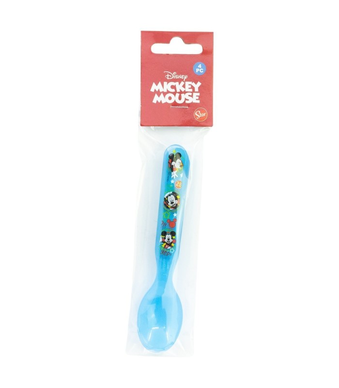 Conjunto 4 PCS Colheres PP Mickey Mouse