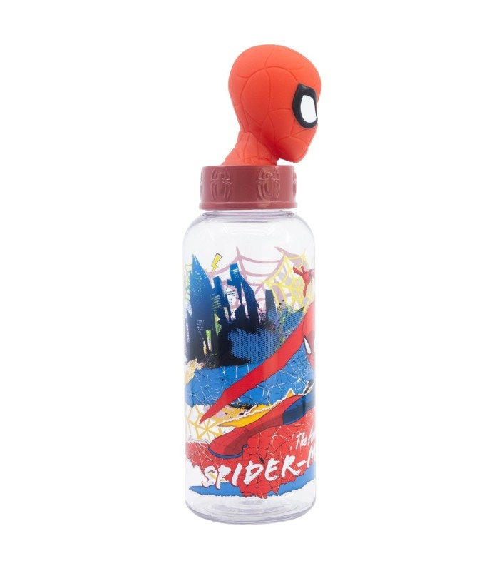 Garrafa 3D 560 ML Spider-Man Moving Target