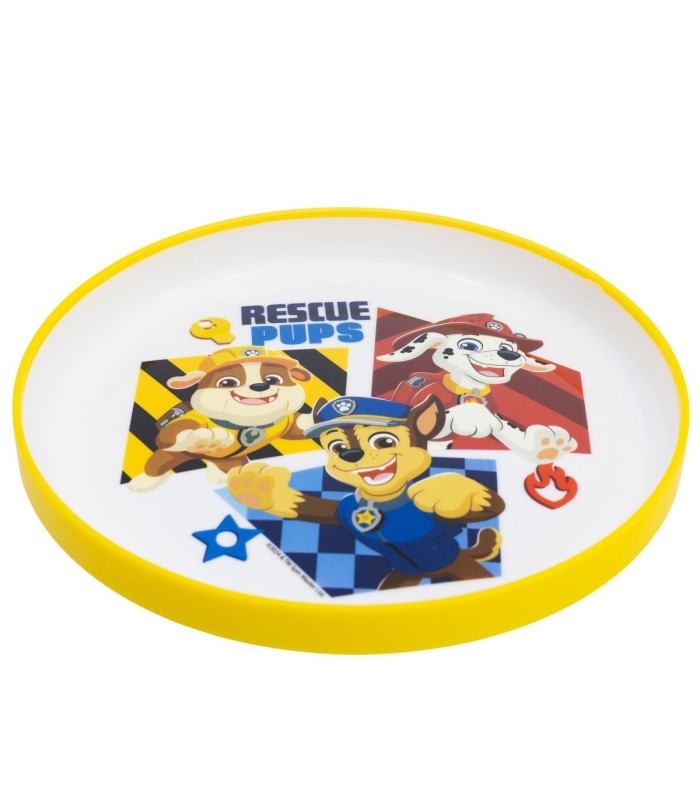 Prato Antideslizante Premium Bicolor Patrulha Canina
