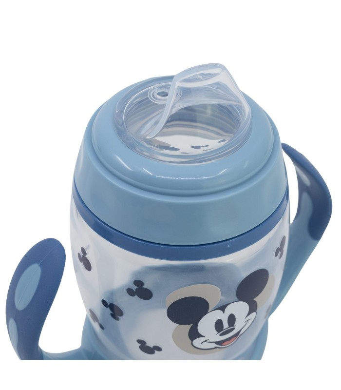 Caneca de Aprendizagem Mickey Mouse 270 ml com Boquilha de Silicone