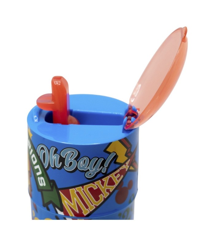 Garrafa Sipper 350 ml Mickey Verdadeiro Campeão