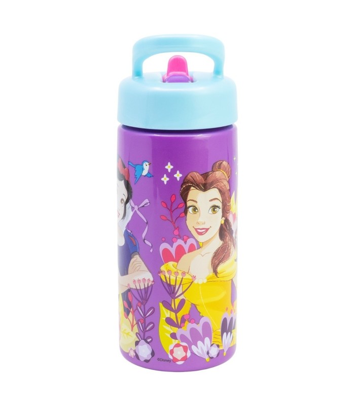 Garrafa PP Playground 410 ml Princesas – Coração Corajoso