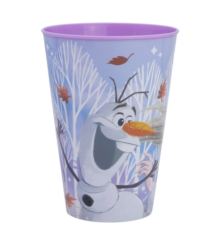 Copo Grande 430 ML Frozen Folhas de Outono