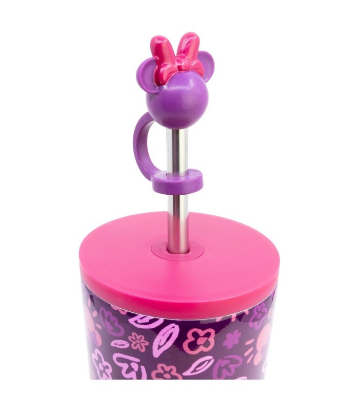 Copo Térmico Inoxidável Minnie Mouse Cherrylicious 770 ml