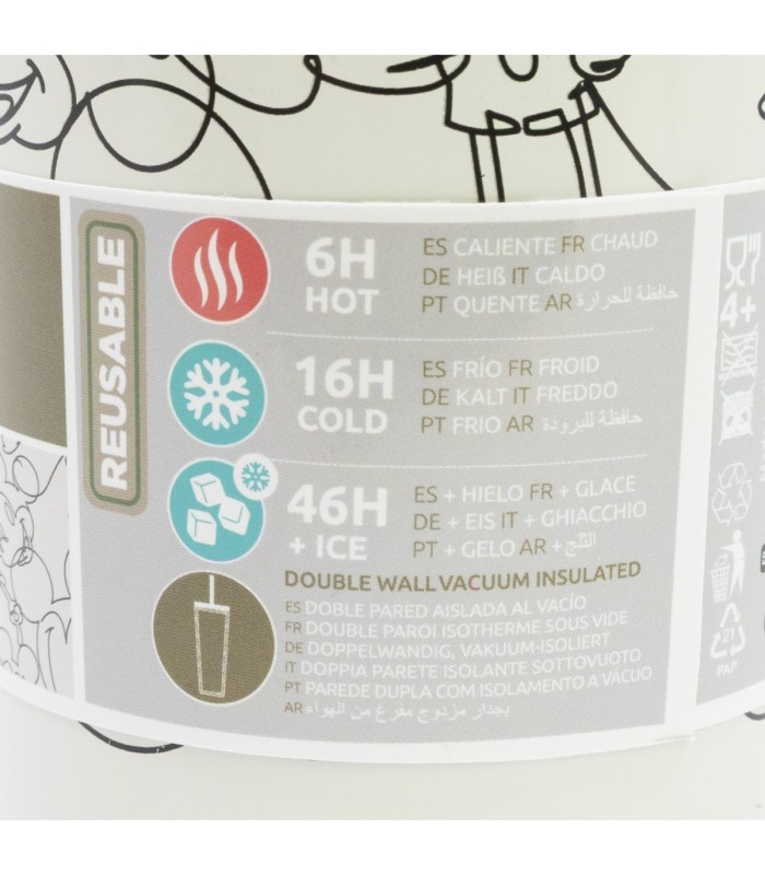 Copo Térmico Inox 770 ml Mickey Mouse