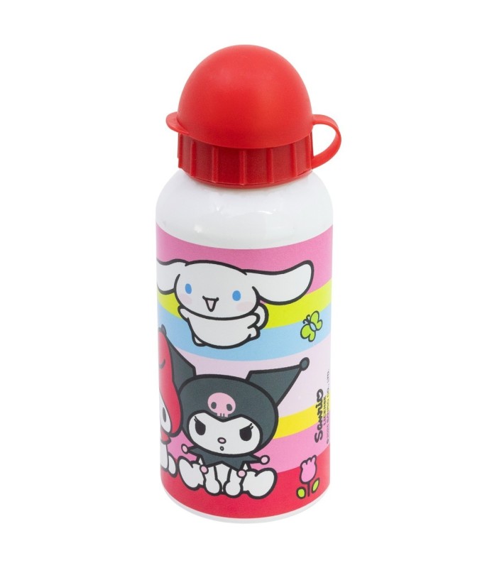 Garrafa de Alumínio 400 ml Hello Kitty e Amigos