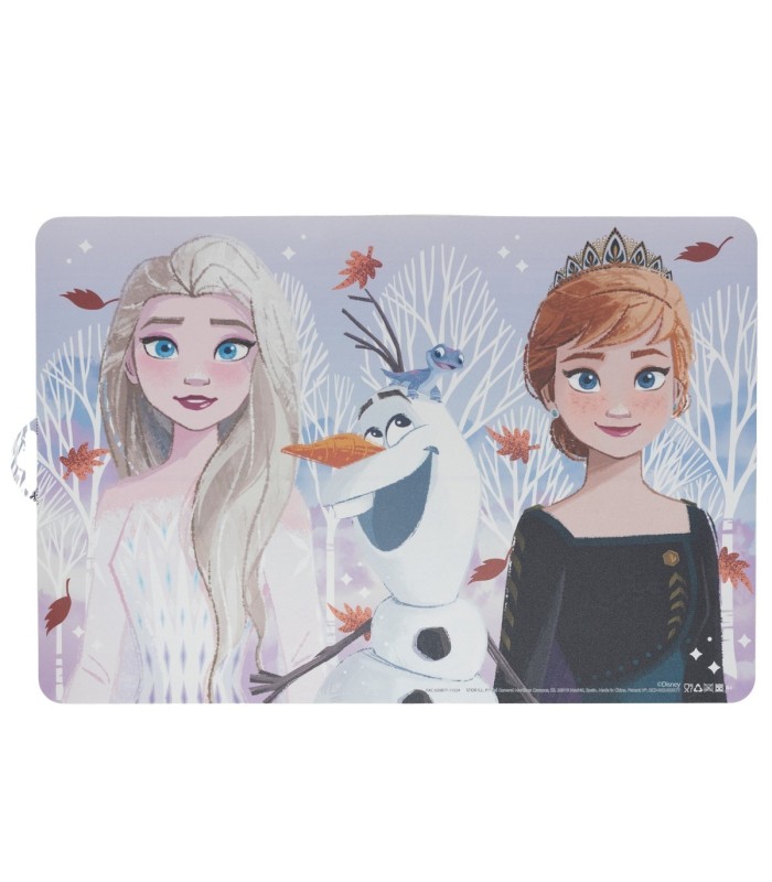 MANTEL INDIVIDUAL FROZEN FOLHAS DE OUTONO