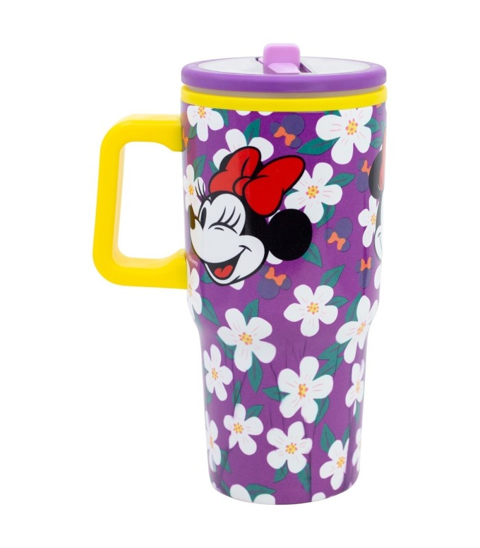 Caneca Cool Easy de Dupla Parede com Bico 640 ml Minnie Mouse