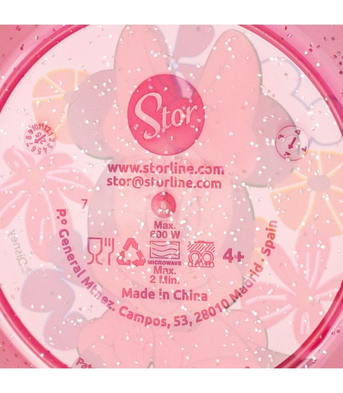 Conjunto 4 PCS Taças PP Minnie Mouse