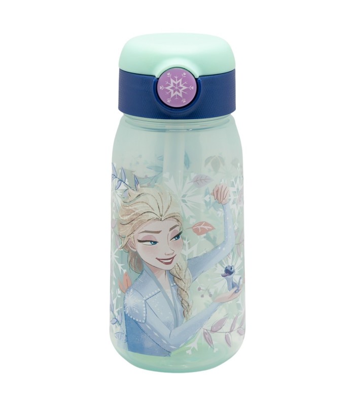 Garrafa Infantil 510 ml Frozen - Contém Palhinha