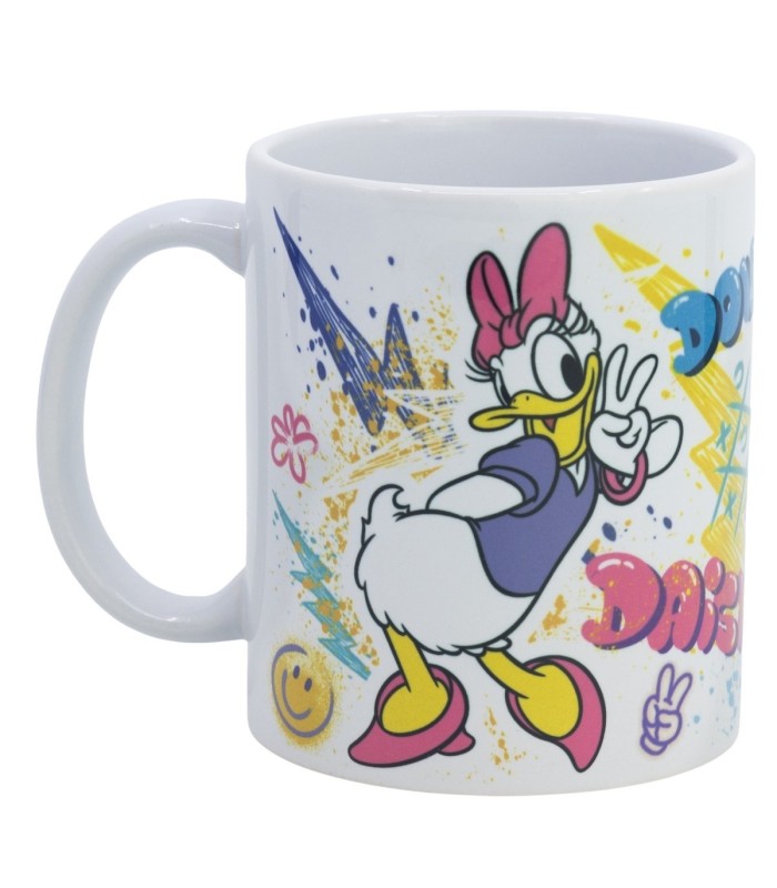 Caneca Cerâmica 325 ml Donald e Daisy Graffiti – Disney