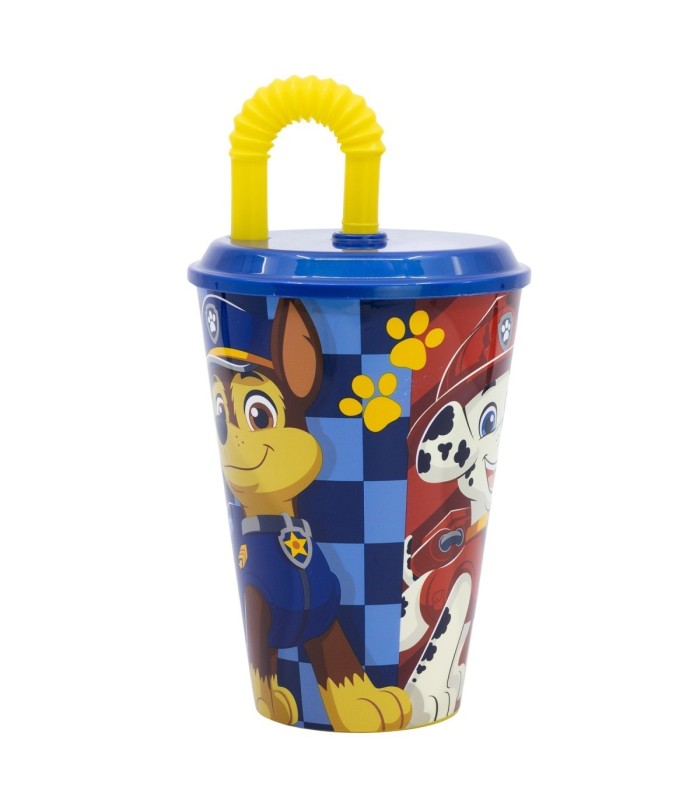 Copo Canudo Easy 430 ml Patrulha Canina