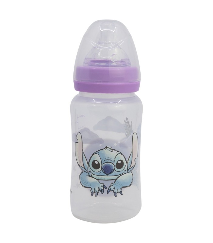 Biberão Stitch Cuddle Me 240 ml com Tetina de Silicone