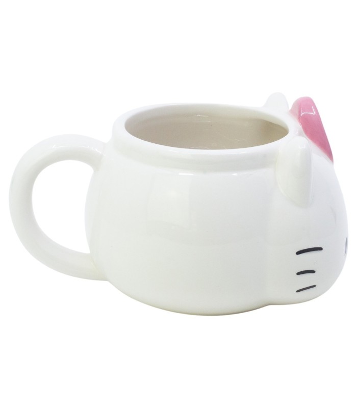 Caneca Cerâmica 3D 500 ml Hello Kitty em Caixa de Presente