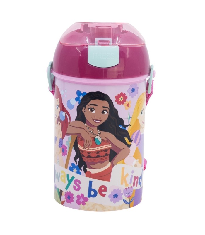 GARRAFA ROBOT POP UP 450 ML PRINCESAS - DISNEY