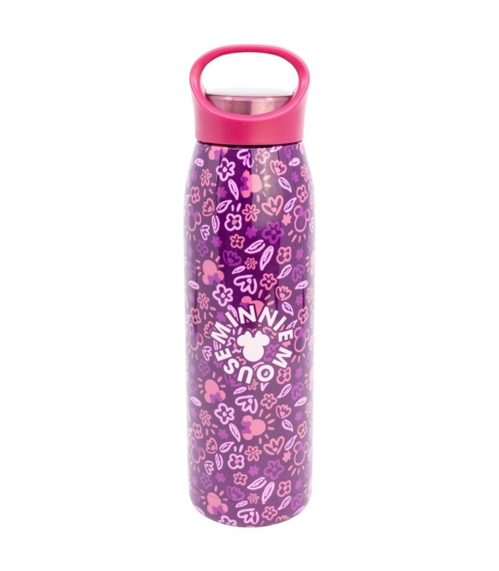 Garrafa Termo Aço Inoxidável 665 ml Minnie Mouse Cherrylicious