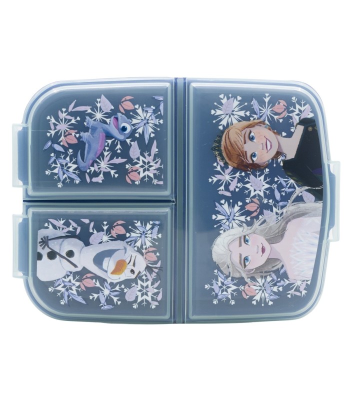 Fiambrera Múltipla Frozen – Contém 3 Compartimentos