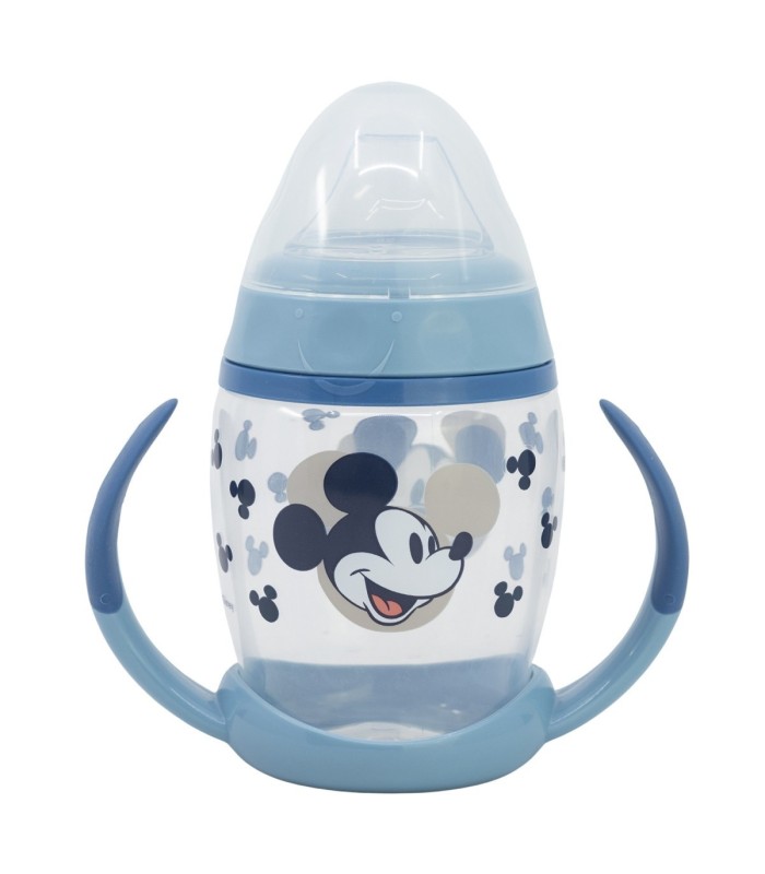 Caneca de Aprendizagem Mickey Mouse 270 ml com Boquilha de Silicone