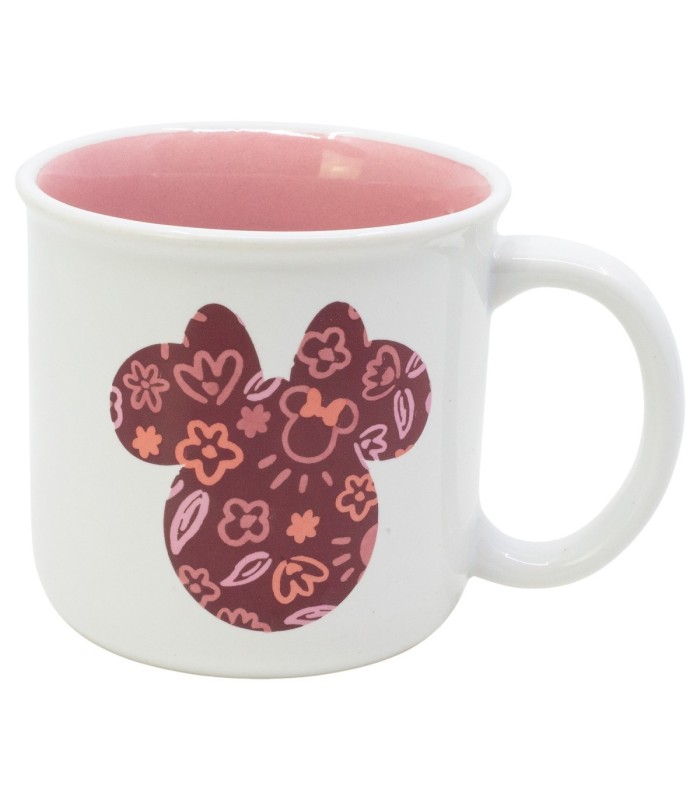 Caneca Cerâmica 400 ml Minnie Mouse Cherrylicious em Caixa Presente