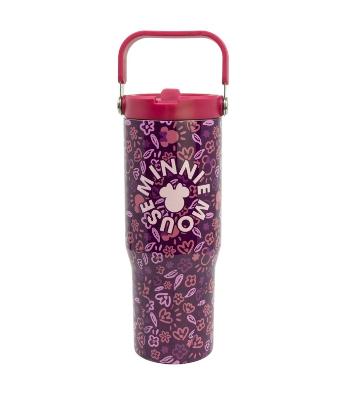 Caneca Térmica Minnie Mouse Cherrylicious 860 ml