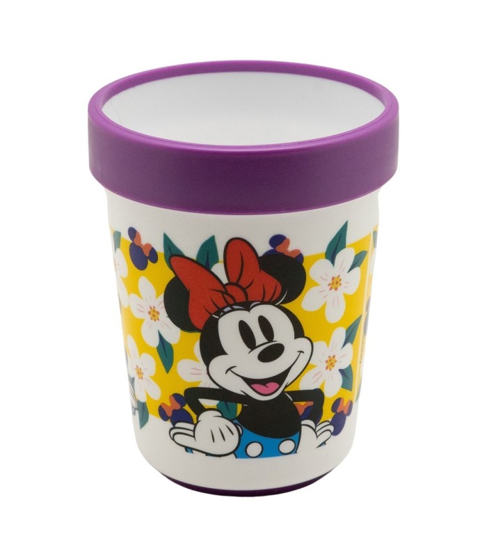 Copo Antideslizante Premium Bicolor 260 ml Minnie Mouse