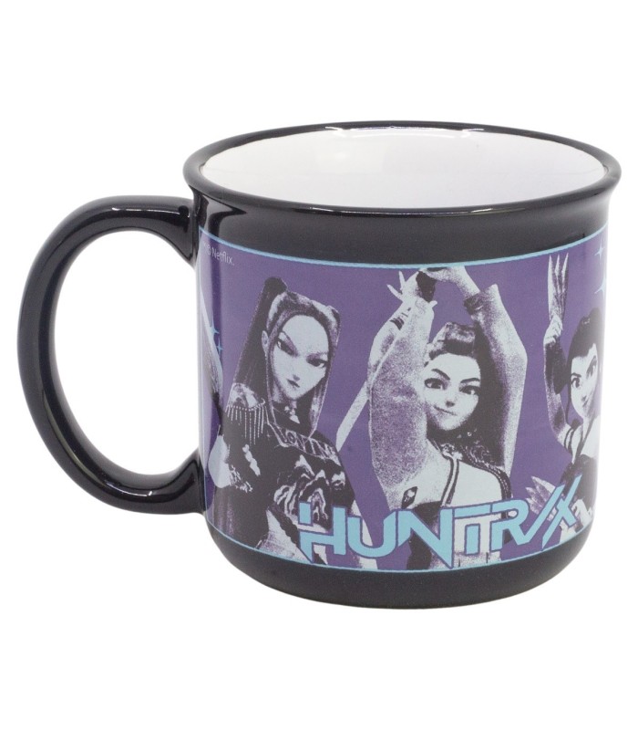 Caneca Cerâmica 400 ML KPOP Demon Hunters em Caixa de Presente