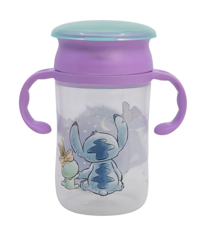 Copo 360 Treino 395 ml Stitch Cuddle Me
