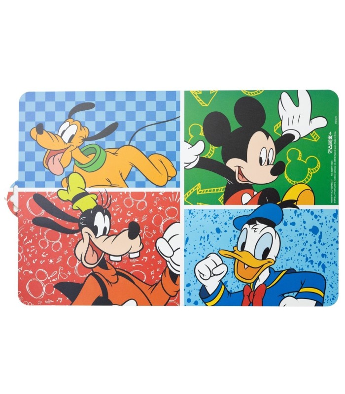 MANTEL INDIVIDUAL MICKEY MOUSE DIVERTIDO