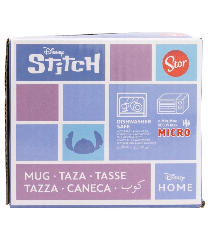 Caneca Cerâmica Aloha 400 ml Stitch em Caixa de Presente