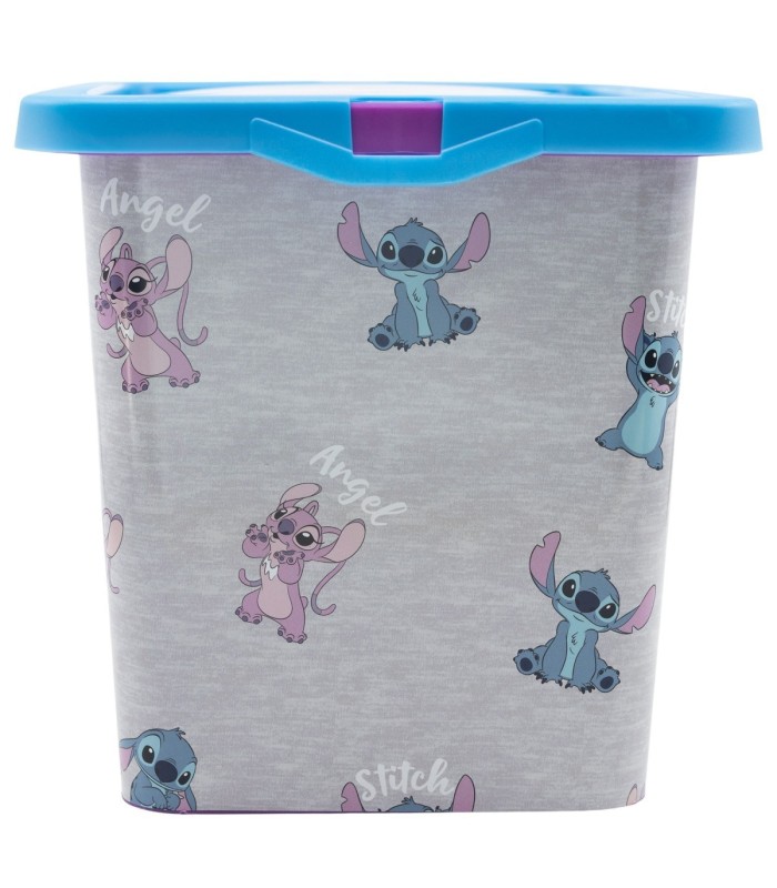 CAIXA CLICK 7L STITCH E ANGEL