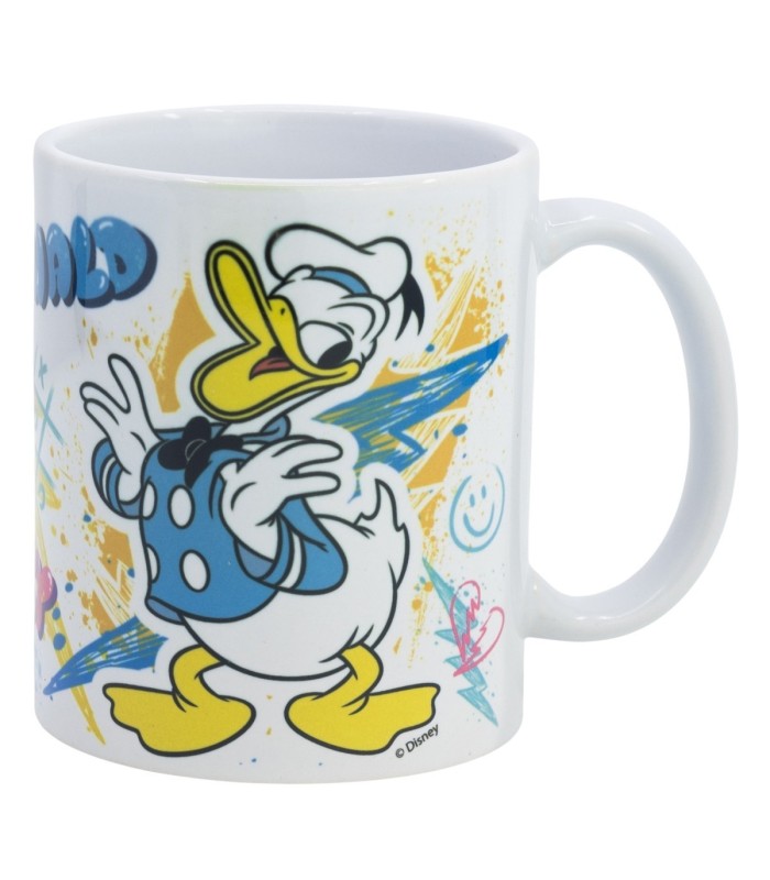 Caneca Cerâmica 325 ml Donald e Daisy Graffiti – Disney