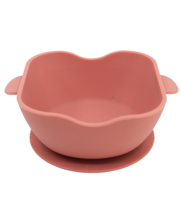 Taça Quadrado de Silicone com Ventosa Minnie Mouse