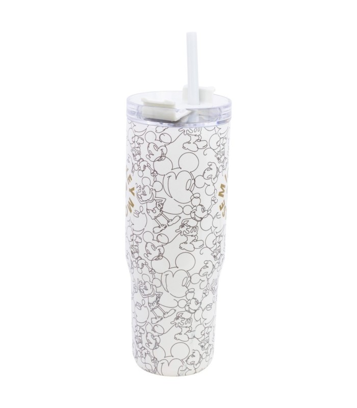 Caneca Termo XL Inox 920 ml Mickey Mouse
