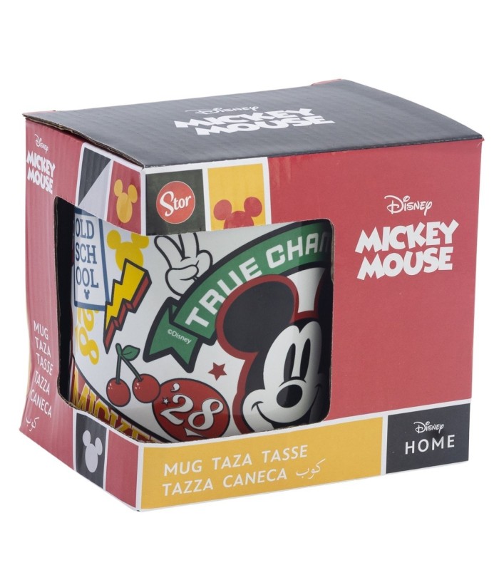 Caneca Cerâmica 325 ml Mickey Verdadeiros Campeões