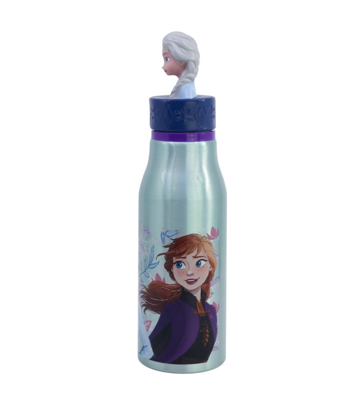 Garrafa de Alumínio 690 ml Frozen – Contém Figurinha 3D