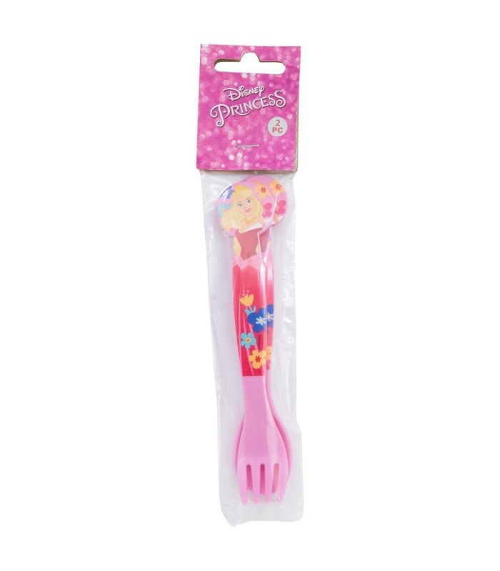 CONJUNTO DE 2 TALHERES PRINCESS BEYOU TIFUL
